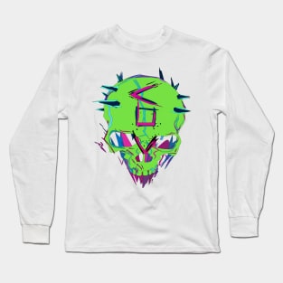 Neon skull Long Sleeve T-Shirt